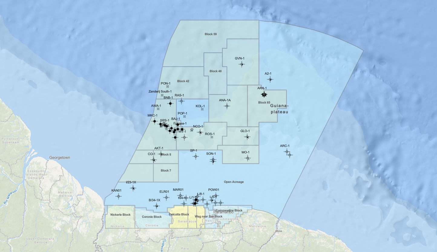 Staatsolie Suriname s National Energy Oil Gas Company Offshore