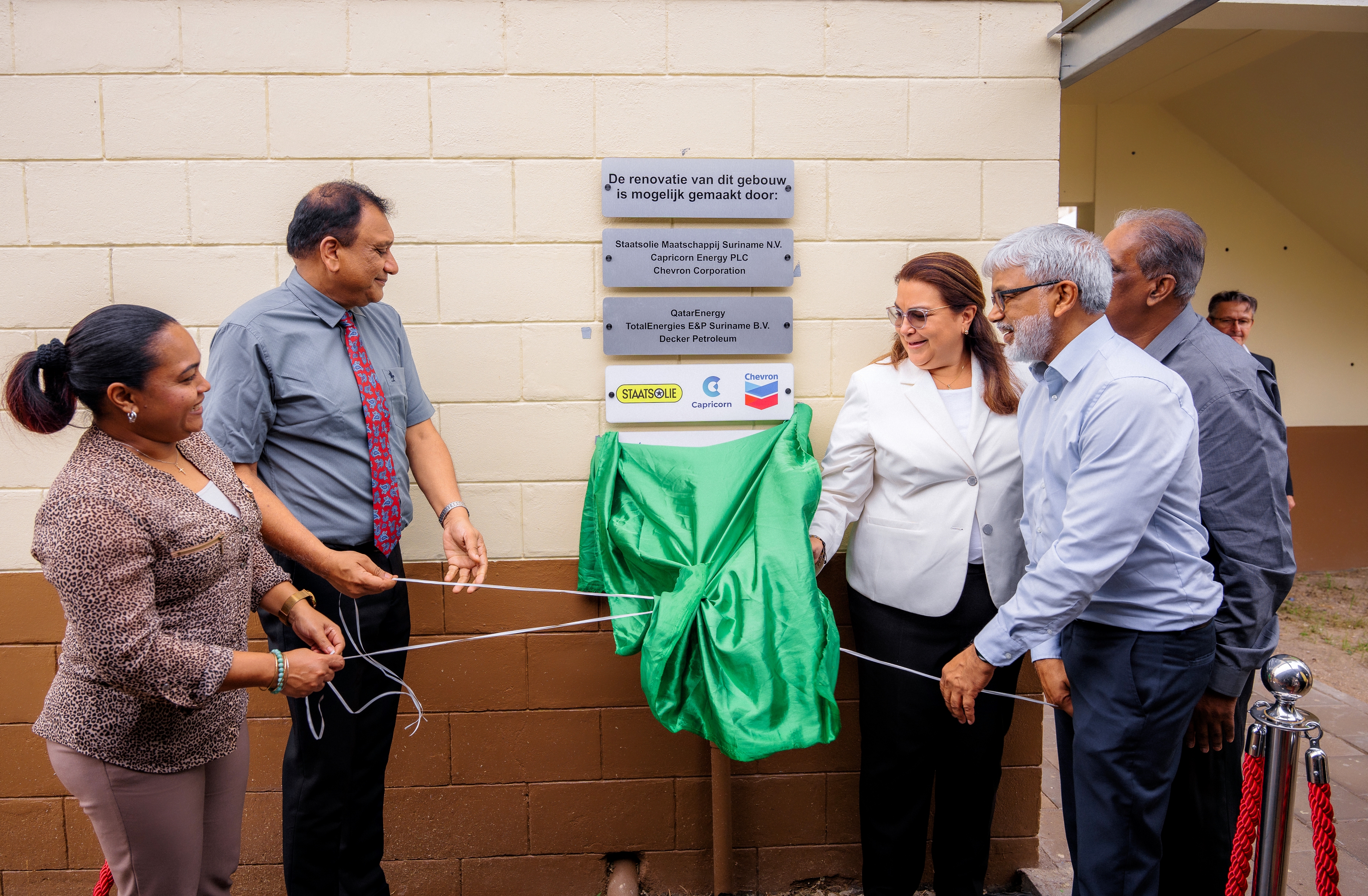 US$ 240K new renovation NATIN: Staatsolie and partners are building technical education in Suriname